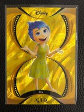 2025 KAKAWOW AURA Disney Trading Cards -Gold Peacock Card-Joy-10/10