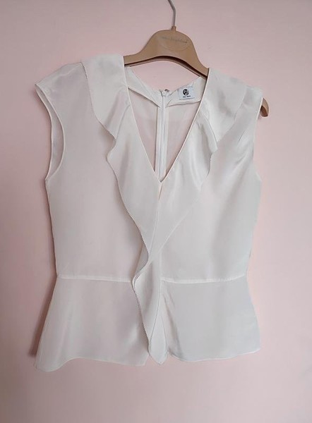 Women Paul Smith Shirt White Silk M