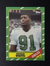 1986 Topps Football Reggie White #275 Rookie RC HOF