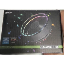 🌪️ Vetroo Darkstorm RGB CPU Cooler - Open Box