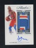2020-21 Flawless Silver Al Horford Thunder GU 3-Color Patch ON CARD AUTO 19/25