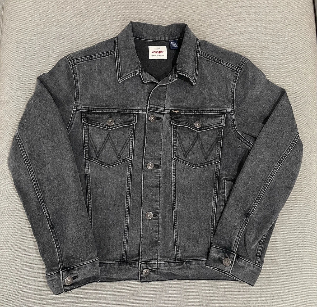Wrangler Denim Black Coats, Jackets & Vests for Men for Sale 