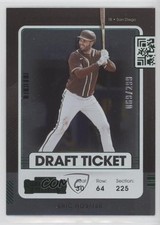 2021 Panini Contenders Draft Ticket Green /299 Eric Hosmer #24 qf6