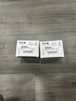 Lot Of 2 Eaton C25CNB130T Contactor 30A 600V 24VAC Coil New