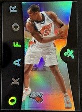 2006-07 Fleer EX Emeka Okafor #3 Charlotte Bobcats