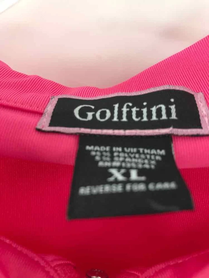 Camiseta deportiva Golftini rosa talla XL de segunda mano Foto 3 de 3