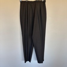 Pendleton 100 Virgin Wool Trousers Houndstooth High Waist Pleated USA Vintage