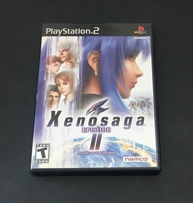 Xenosaga: Episode II PS2 (Sony PlayStation 2) 2 Disc Set w/MANUAL INV-7071