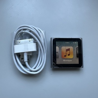 Apple iPod Nano 6 - 8GB 8GB - MP3 Player - A1366 - Funktioniert Aber Display gebrochen
