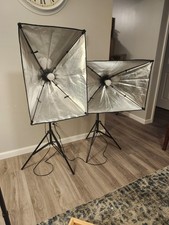 21" X28" Softbox Photography Lighting Kit Used just 2 Times  