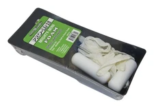 Arroworthy ProLine Foam 4 in. W X 3/8 in. S Mini Paint Roller Kit 1 pc
