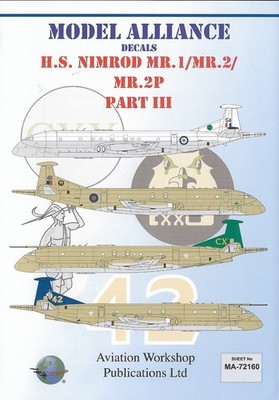 ML72160 Model Alliance 1:72 Hawker Siddeley Nimrod MR.1 / MR2 / MR.2P (Part 3)