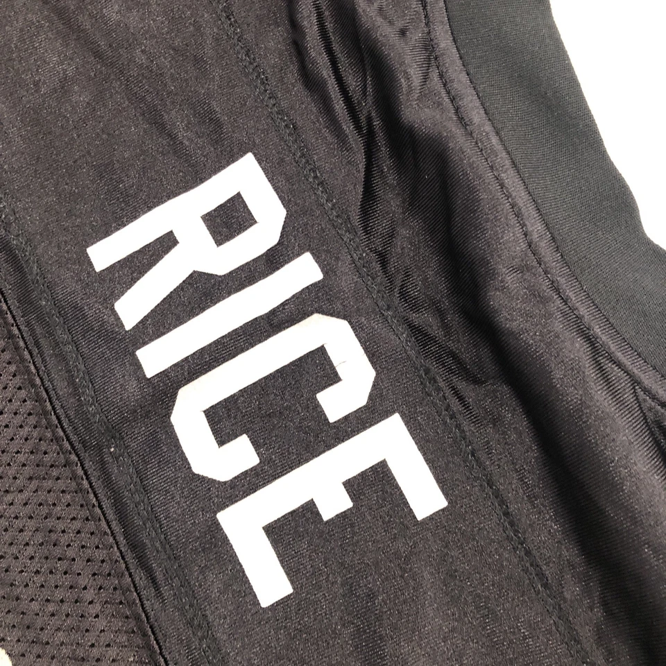 Camiseta Jerry Rice #80 Oakland Raiders para hombre L negra Reebok equipo de la NFL Foto 3 de 4