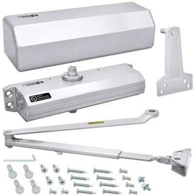 Nuk3y 9000 Series Grade 1 Heavy Duty Door Closer, Multi-Mount, Adjustable Siz...