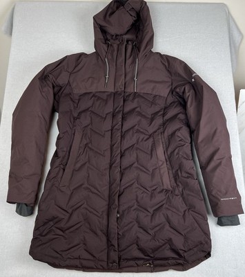 Columbia Mountain Croo II Womens XL Purple Omni-Heat Infinity 650 Down Jacket