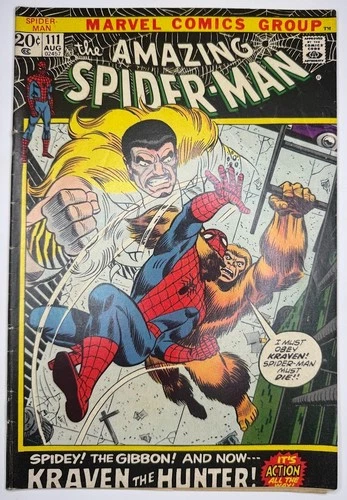Amazing Spider-Man #111 Marvel 1972 (FN) FREE COMBINED SHIPPING
