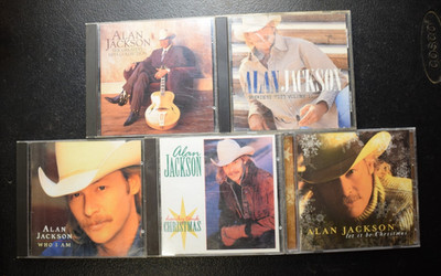 Alan Jackson - 5 CD Lot - Very Good Condition