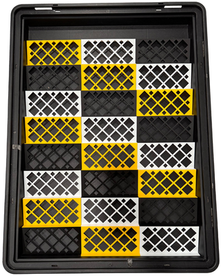display case card risers Amazon.com: 24 Modular Card Risers for Display Cases main image 0