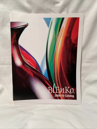 26pg Blenko Glass Catalog 2009 2010 09-10 Vintage New Old Stock Colors Prices