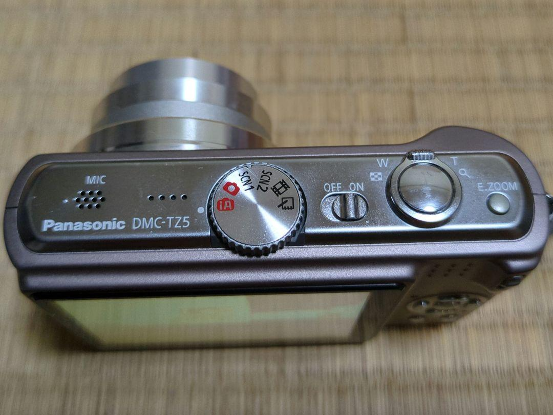 Panasonic LUMIX DMC-TZ5 Brown 9.1 MP Compact Digital Camera Used