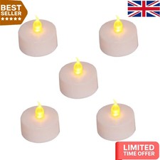 Bright Battery Operated LED Tea Lights - 200+ Hour 12-Pack for Romantic Decor