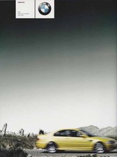 Catalogue / Brochure BMW M3 / CSL E46 1/2003 Anglais English