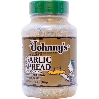 Johnny's Garlic Spread and Seasoning, 18 Oz 18 ounce (Pack of 1), Green