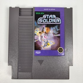 Star Soldier (Nintendo NES, 1988) Cartridge & Manual Only