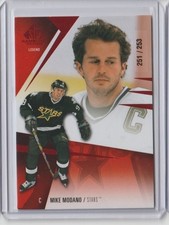 2023-24 SP Game Used Hockey Red Base Legend #176 Mike Modano /253