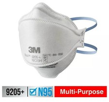 3M Aura 9205+ N95 NIOSH Approved Particulate Respirator Face Mask | USA Made |