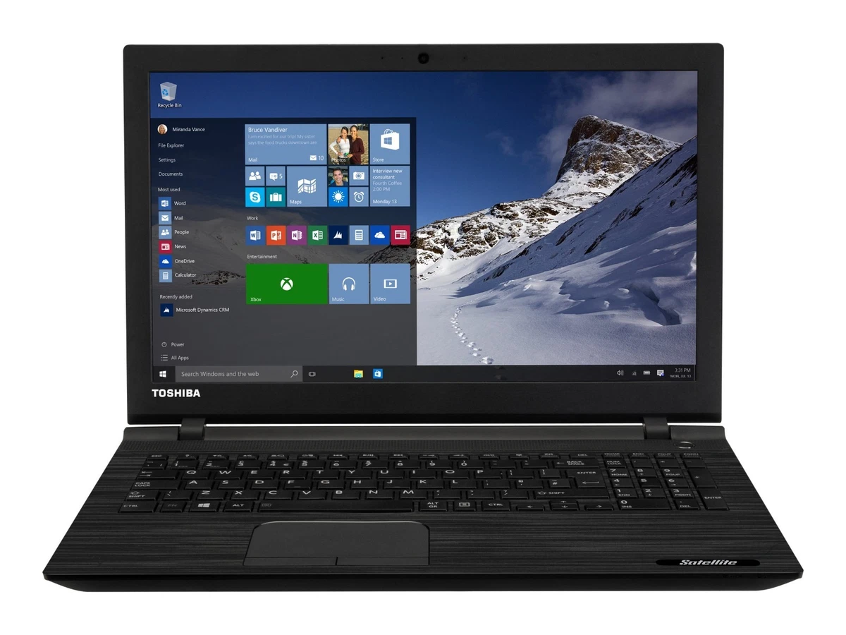 Toshiba 8GB RAM 256 GB SSD Capacity PC Laptops & Netbooks for sale