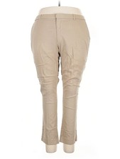 Tommy Hilfiger Women Brown Khakis 18 Plus