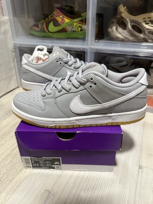 Size 9 - Nike SB Dunk Low ISO Orange Label Wolf Grey Gum DV5464-001