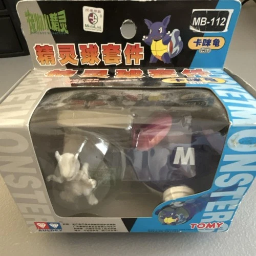 TOMY Pokemon Mewtwo Figure MB-112 Original Packaging Sealed Vintage 1998