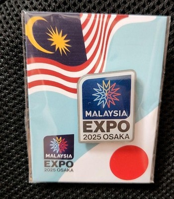 Expo 2025 Osaka Malaysia Pavillon Pin Anstecker limitierter Veranstaltungsort...
