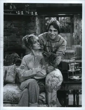 1984 Press Photo Tony Danza & Judith Light on "Who's the Boss?" - pix19769