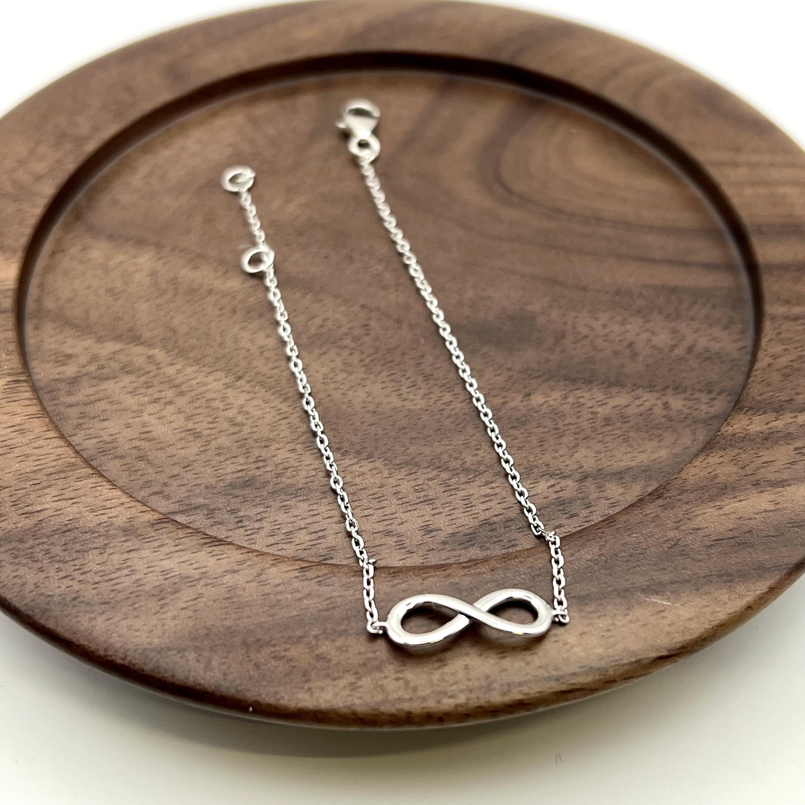 Bracelet infini en argent 925 Millième bijou élégant pour femme