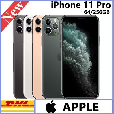 Neu Apple iPhone 11 Pro 64GB/256GB - Ohne Vertrag Smartphone Handys Ohne Simlock