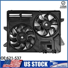 Radiator Cooling Fan Assembly w/ Motor for 2015-2021 Ford Mustang 3.7L 5.2L 5.0L