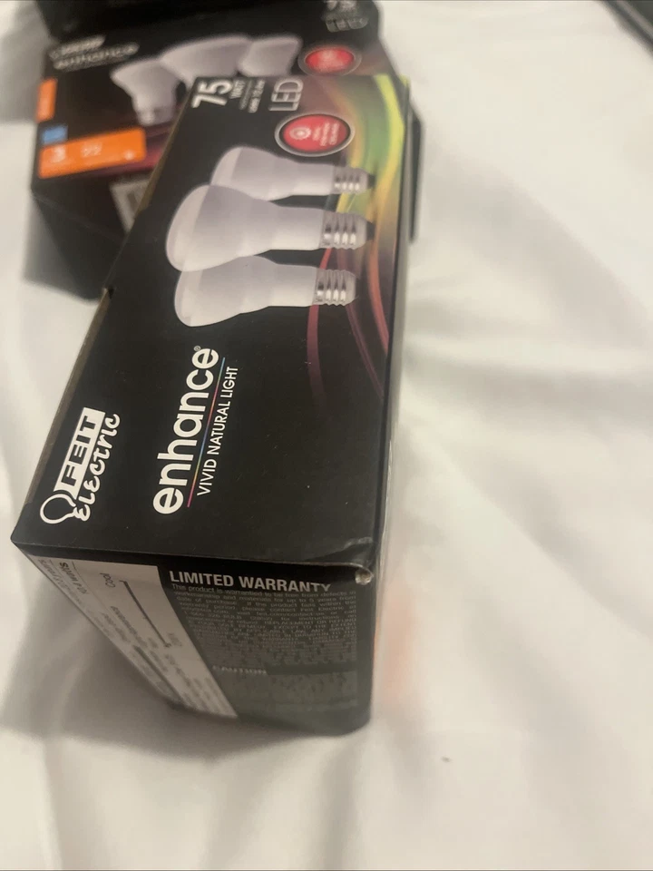 Feit Electric Flood LED Light Bulb 3 Pack R20 Dimmable Recessed 2700K Soft White - Image 4 of 4