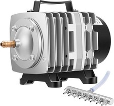 Commercial Air Pump 1110 GPH 8 Outlet 40W 70L/min Aquarium Hydroponic
