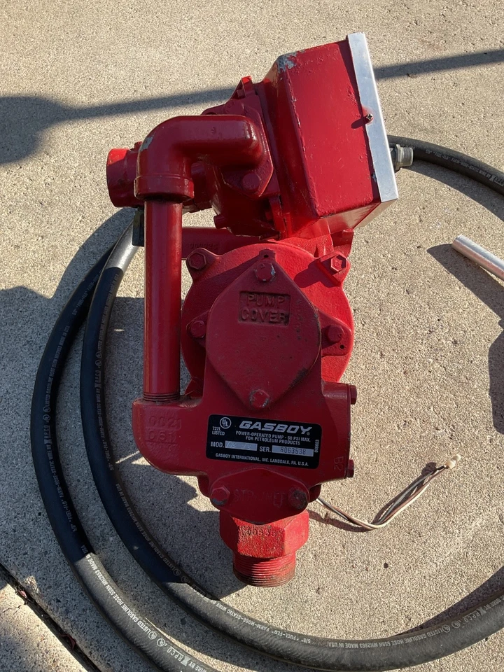 Original Gasboy Fuel Transfer Pump 1/3 hp, 20 gpm, 115V AC, 50 psi USA made - Image 2 of 4