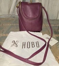 Hobo International pebble Soft Leather Fern Crossbody  Bag Purse  - read descrip