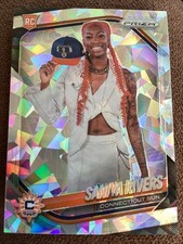 2025 Panini WNBA Prizm - Saniya Rivers Ice Prizm Image Variation #150 Rookie