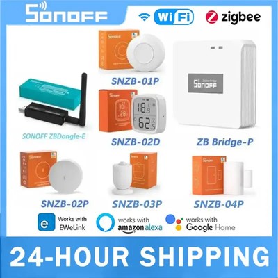 SONOFF Zigbee3.0 Bridge Pro/T&H Sensor/Door Sensor/Switch/Motion Sensor/ZBMINI-L
