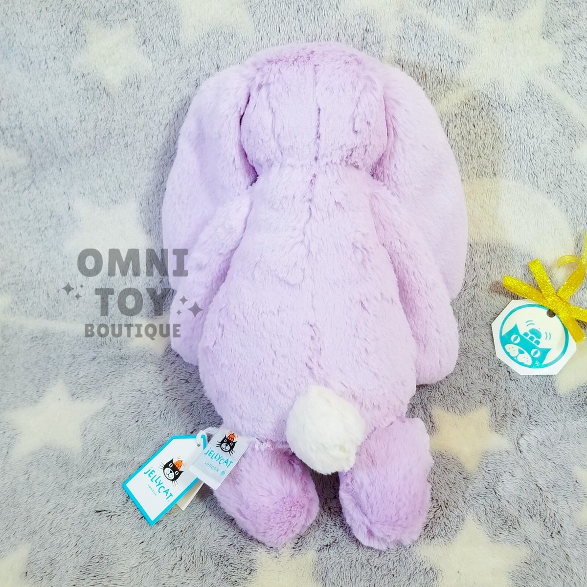 AUTHENTIC Jellycat Bashful Lilac Bunny MEDIUM NEW Rabbit Toy