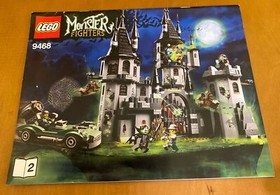 LEGO 9468 Monster Fighters Vampyre Castle Instruction Manuals only - No Pieces