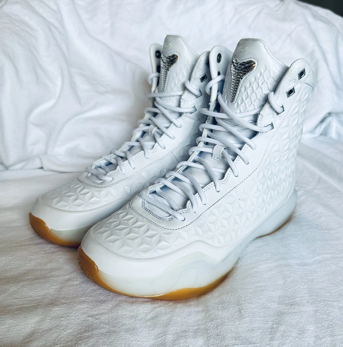 Kobe 10 high white sale