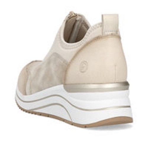 Remonte Sneakers Slippers Sports Shoes Beige Gold D0T08 - Picture 3 of 11