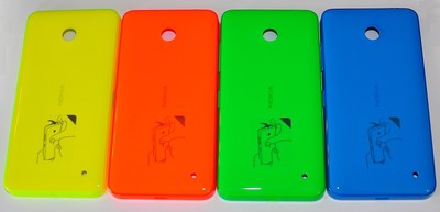 Nokia Lumia 630 635 back battery cover Blue Green Orange Yellow White Black
